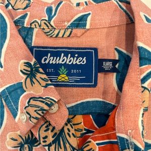 Men’s Floral Chubbies in XL